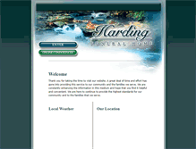 Tablet Screenshot of hardingfuneral.com